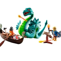 Playmobil Vikingos con Monstruo Marino
