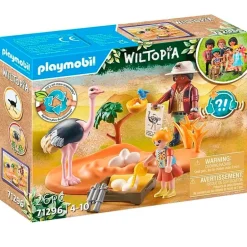 Playmobil Wiltopia Cuidador de Avestruces