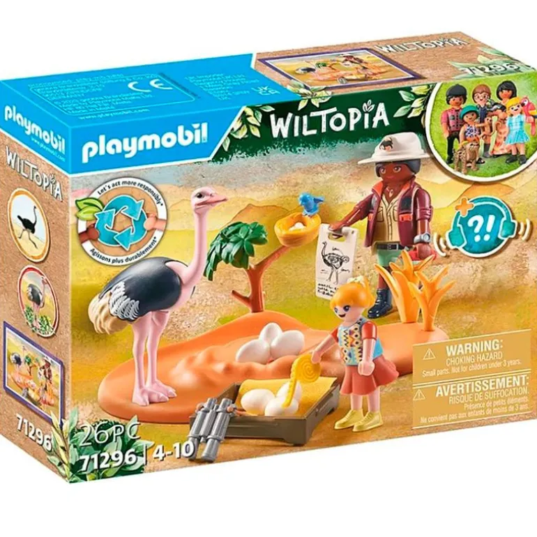 Playmobil Wiltopia Cuidador de Avestruces