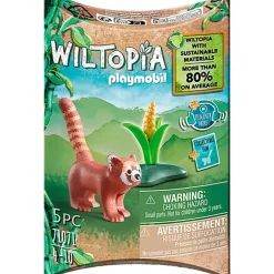 Playmobil Wiltopia Panda Rojo