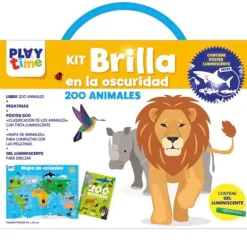 Playtime Kit Brilla en la Oscuridad 200 Animales