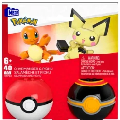 Pokémon Construcción Pack 2 Pokéballs Surtido