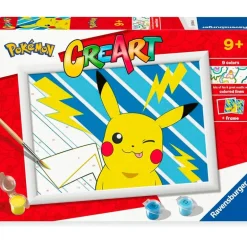 Pokémon CreArt Pintar x Números