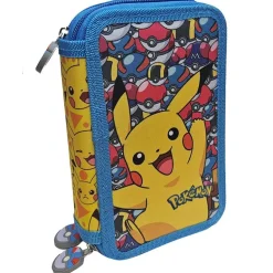 Pokémon Estuche Escolar Triple