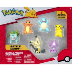 Pokémon Pack 6 Figuras