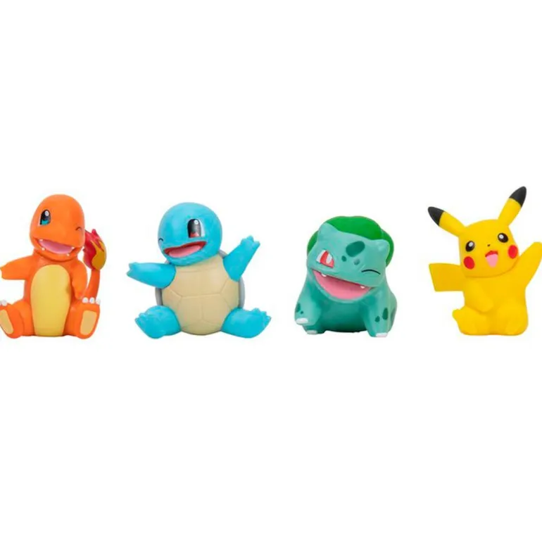 Pokémon Pack 4 Figuras Kanto