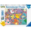 Pokémon Puzzle 100 Piezas