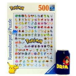 Pokémon Puzzle Primera Generación de 500 Piezas