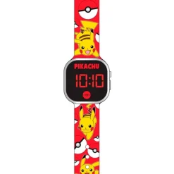 Pokémon Reloj Digital LED Pikachu