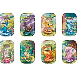 Pokémon TCG Evoluciones Prismáticas Mini Lata Surtida
