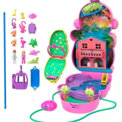 Polly Pocket Aventuras en Río Mamá Mono y su Bebé