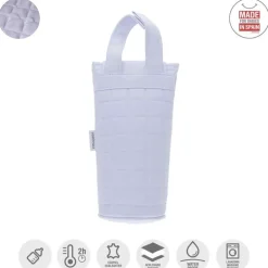 Portabiberón Gofre Azul