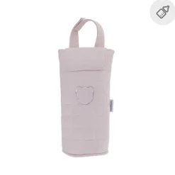 Portabiberón Gofre Rosa