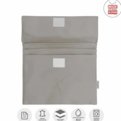 Portadocumentos Mate Gris