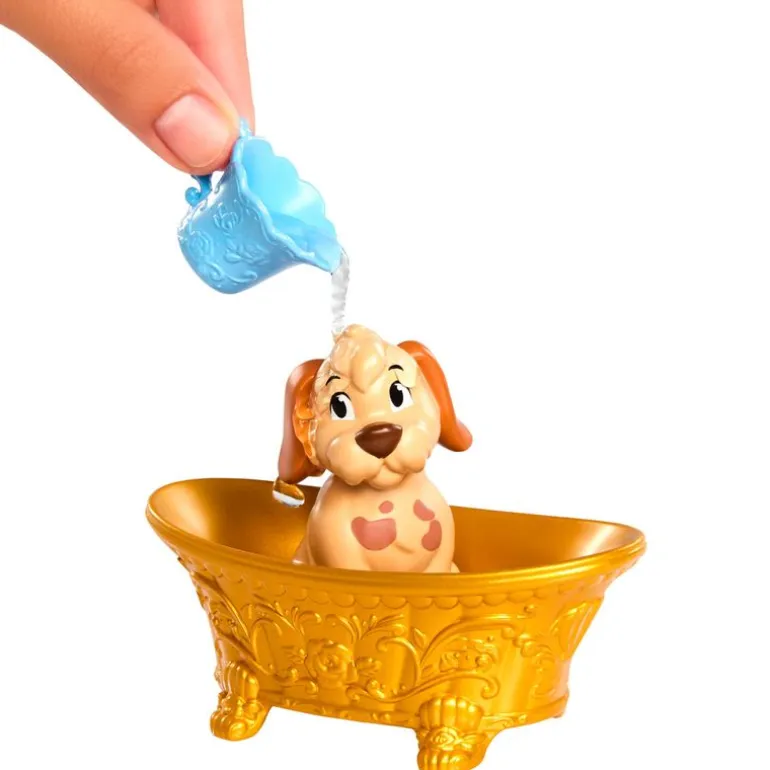 Princesas Disney Bella Baña y Cepilla al Perrito