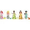 Princesas Disney Pack Mini Muñecas y Amigos