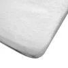 Protector colchón plastificado minicuna Blanco