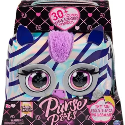 Purse Pet Bolso Mascota Interactiva Stripez