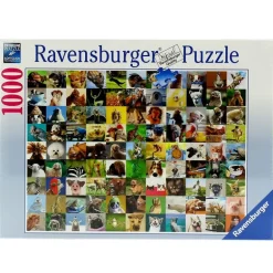 Puzzle 99 Divertidos Animales de 1000 Piezas