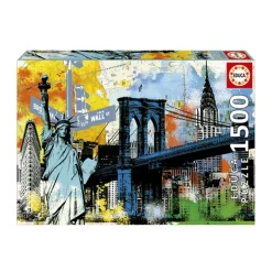 Puzzle 1500 Piezas Nueva York Collage