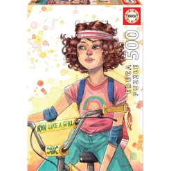 Puzzle 500 Piezas Run Like a Girl