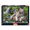 Puzzle 1000 Piezas Tigres Blancos