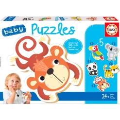 Puzzle Baby Animales Fauna Salvaje