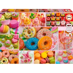 Puzzle Collage de Dulces 500 Piezas
