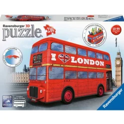 Puzzle 3D Autobús Londres