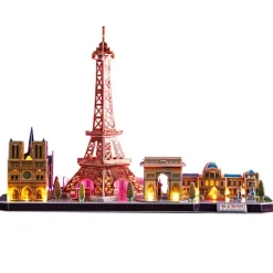 Puzzle 3D City Line Skyline Paris LED
