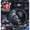 Puzzle 3D Globo Terráqueo Glow in the Dark