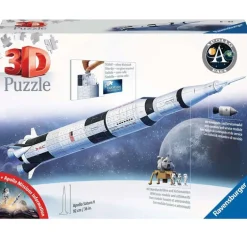 Puzzle 3D Nasa Cohete Apollo Saturno V