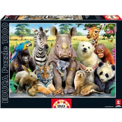 Puzzle de Foto Clase Animal de 1000 Piezas