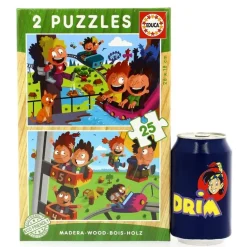 Puzzle de Madera Parque de Atracciones 2x25 Piezas
