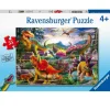 Puzzle Dinosaurios Coloridos 35 Piezas
