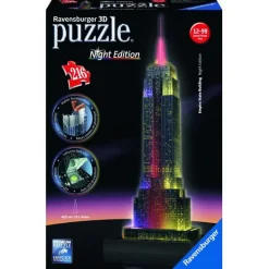 Puzzle Empire State Buillding night 3D