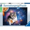 Puzzle Gato en el Espacio 1500 Piezas