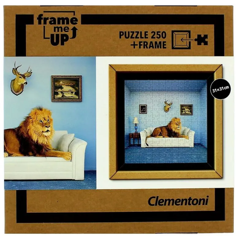 Puzzle León con Marco 250 Piezas