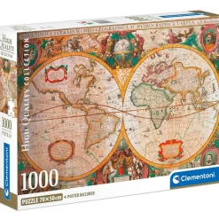 Puzzle Mapa Antiguo 1000 Piezas