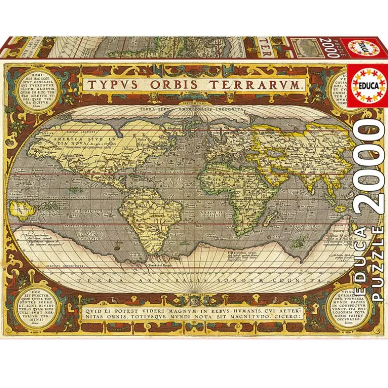 Puzzle Mapamundi 2000 Piezas
