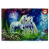 Puzzle Unicornios en el Bosque de 500 Piezas