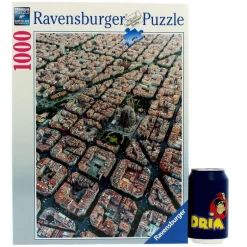Puzzle Vista Aérea de Barcelona 1000 Piezas