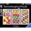 Puzzle 3x500 piezas Macaron