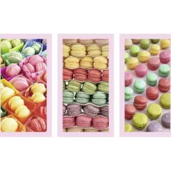 Puzzle 3x500 piezas Macaron