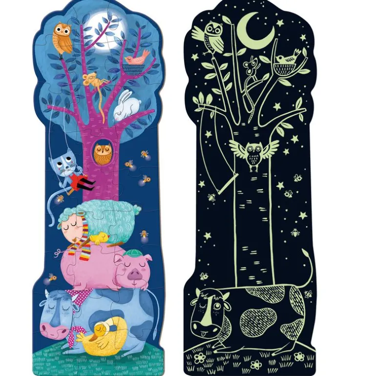 Puzzle XXL Granja Día y Noche