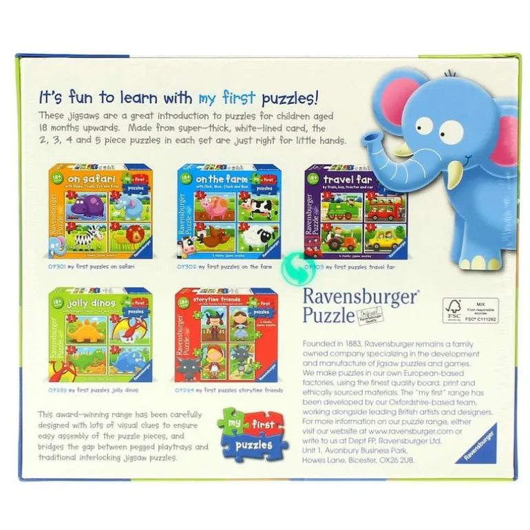 Puzzles Progresivos Dinosaurios