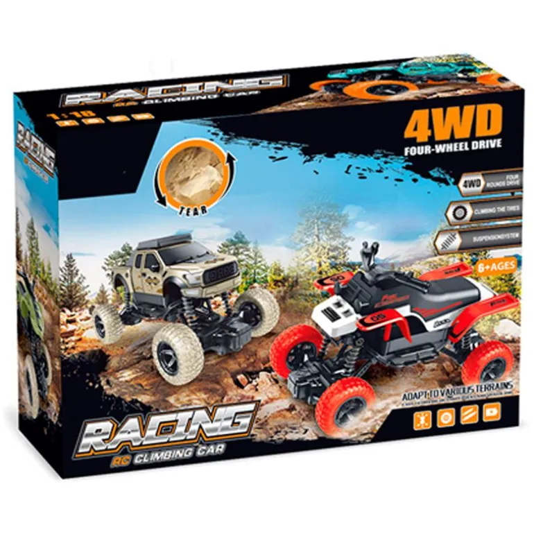 Quad R/C Escala 1:18 Surtido