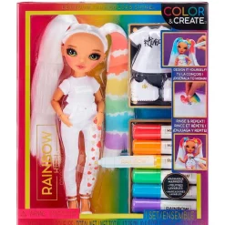 Rainbow High Colour & Create Muñeca Ojos Verdes