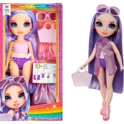 Rainbow High Swim & Style Muñeca Violet Willow