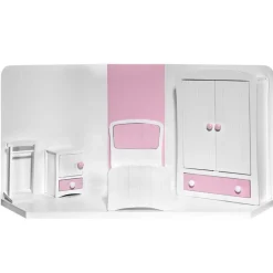 Reborn Muñeco Conjunto Habitación Completa